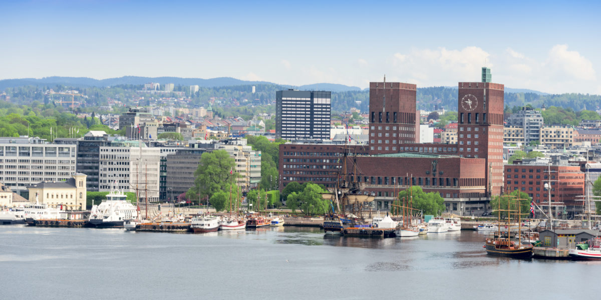 Foto av Oslo sentrum