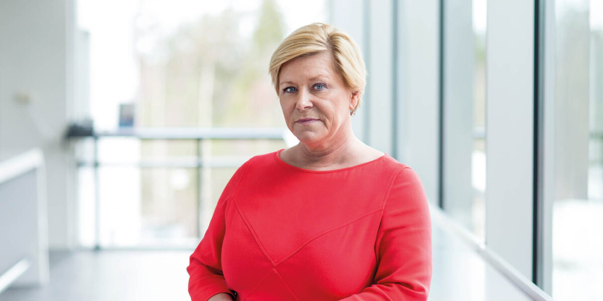 Foto av Siv Jensen