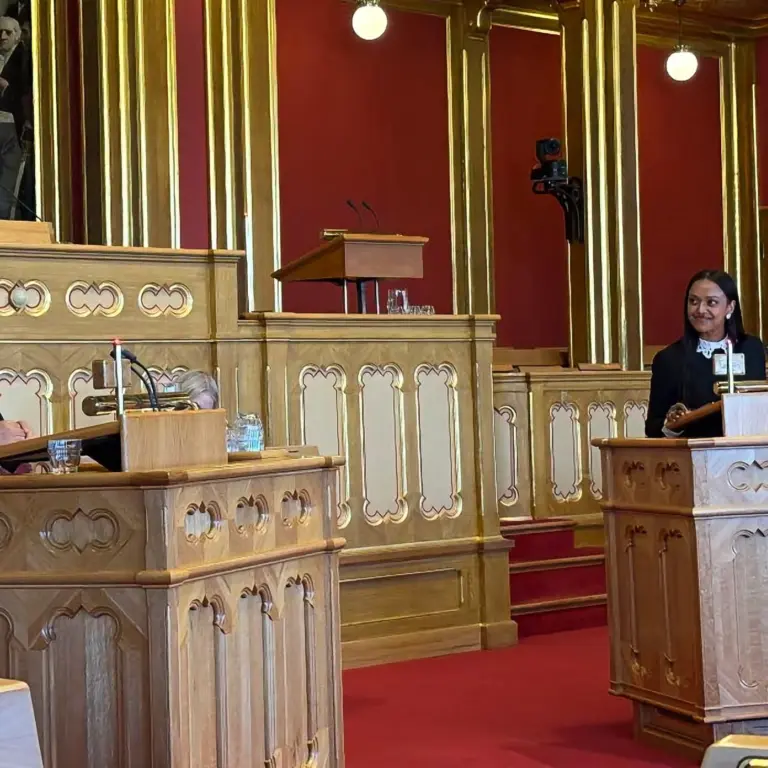 Lenke til artikkel om Grillet samferdselsministeren med 24 spørsmål