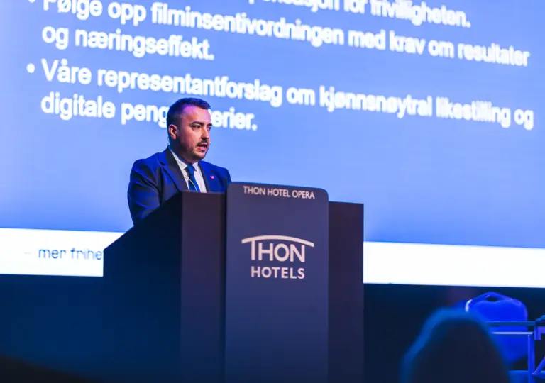 Lenke til artikkel om Mats Henriksen ny fraksjonsleder for familie- og kulturkomiteen