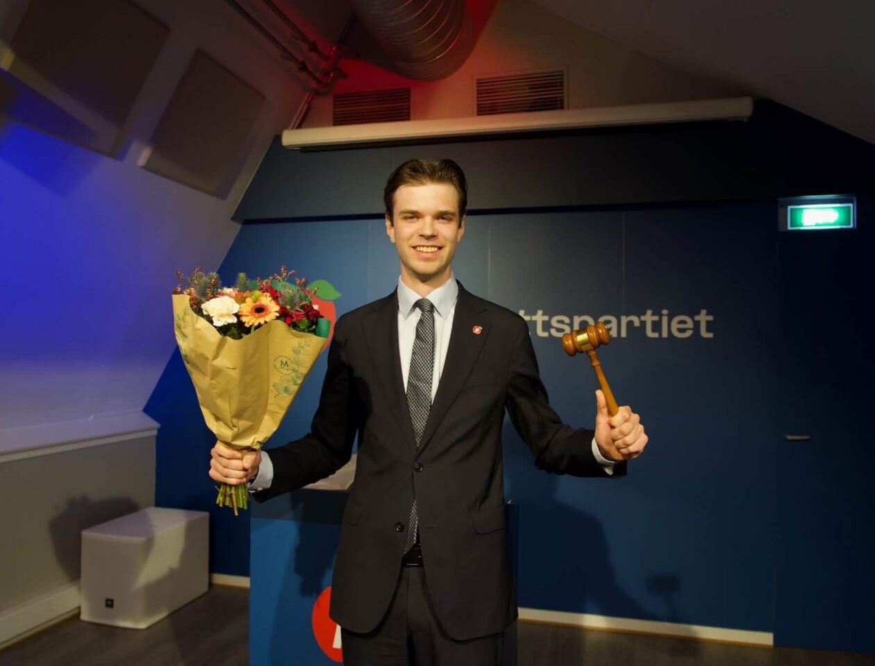 Lenke til artikkel omSebastian Ytrevik ny leder i FpU