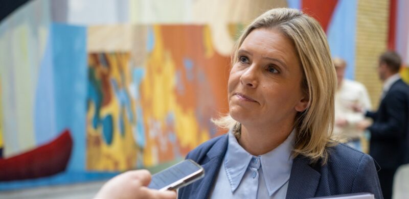 Foto av Sylvi Listhaug Foto av Sylvi Listhaug