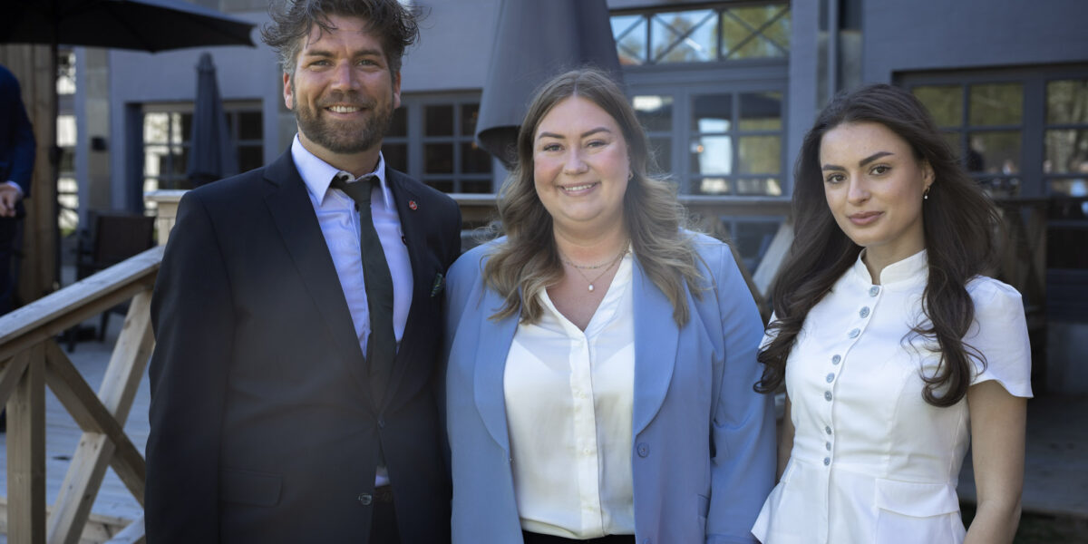 Anders Kjennerud, Julianne Ofstad og Angelika Bjørnerud