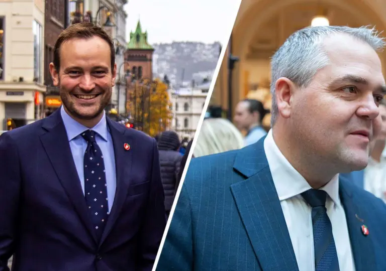 Lenke til artikkel om Hvor er regjeringen?