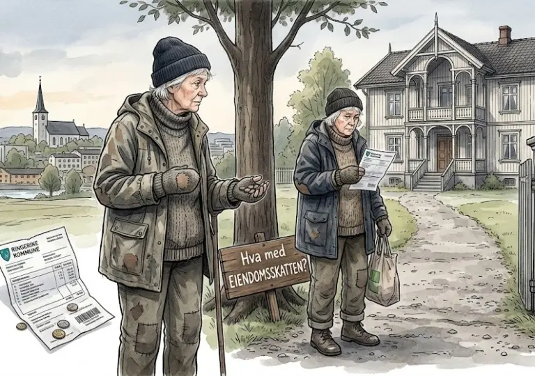 Lenke til artikkel om Skatteendring kan få konsekvenser for eiendomsskatten i Ringerike
