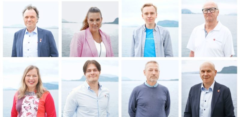 Et knippe av kandidatene i Ålesund FrP Et knippe av kandidatene i Ålesund FrP