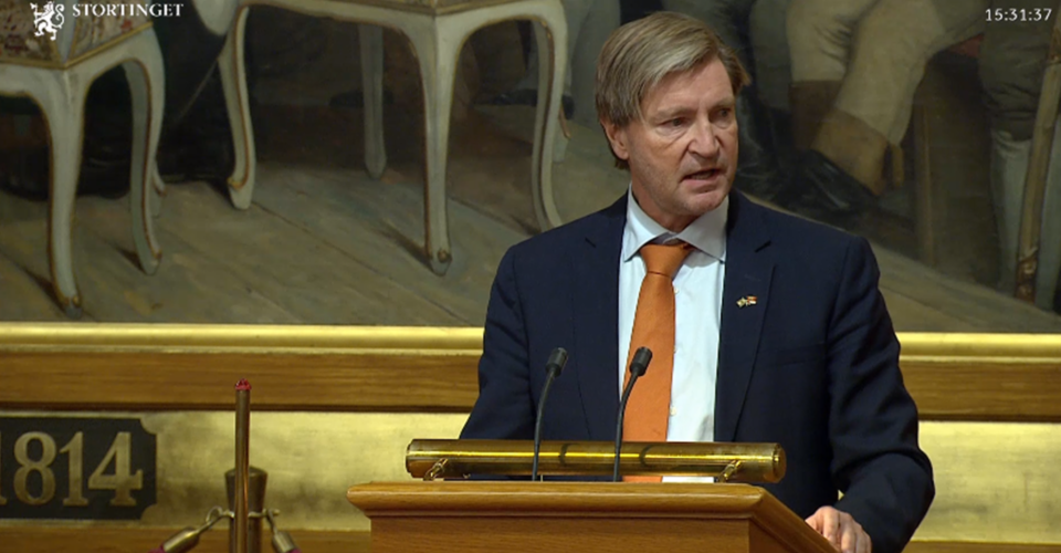 Utenrikspolitisks talsmann i FrP, Christian Tybring-Gjedde, Stortinget Utenrikspolitisks talsmann i FrP, Christian Tybring-Gjedde, Stortinget